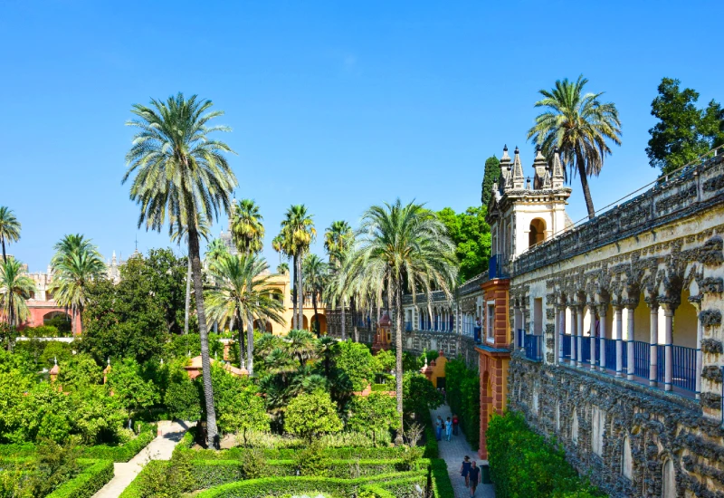 Royal Alcazar of Seville Map