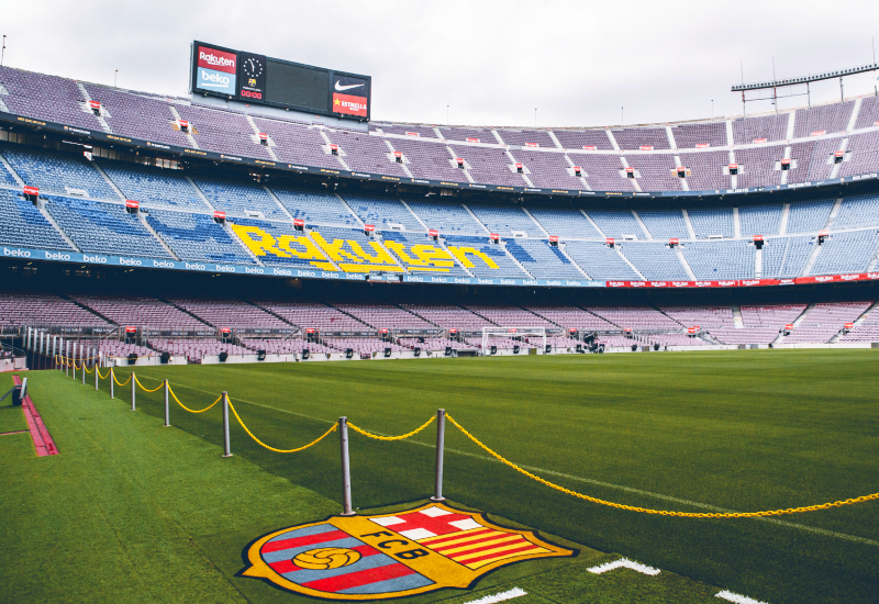 Camp Nou Stadium in Barcelona