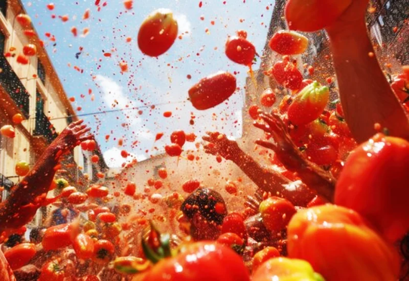 La Tomatina Spain