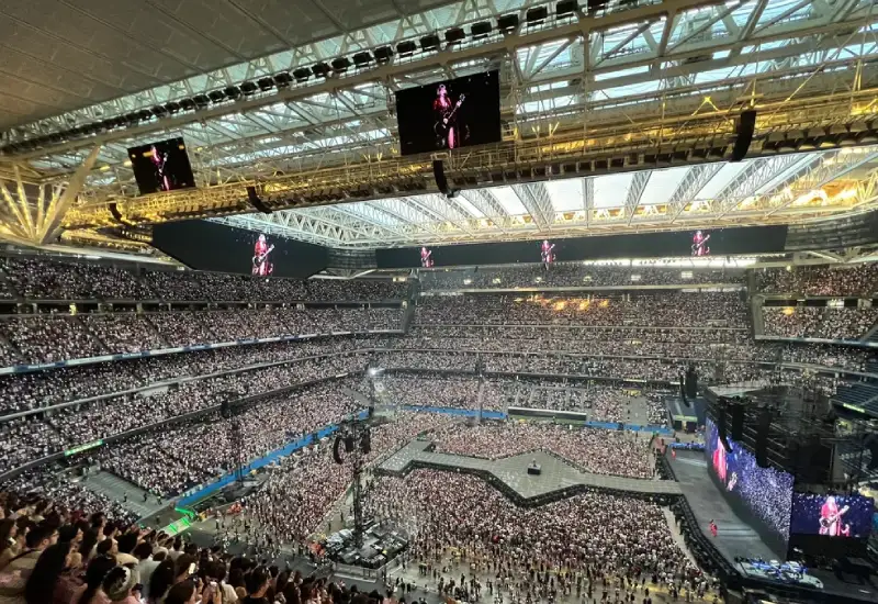 Santiago Bernabeu Stadium Concert