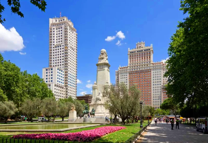 plaza de españa madrid photos