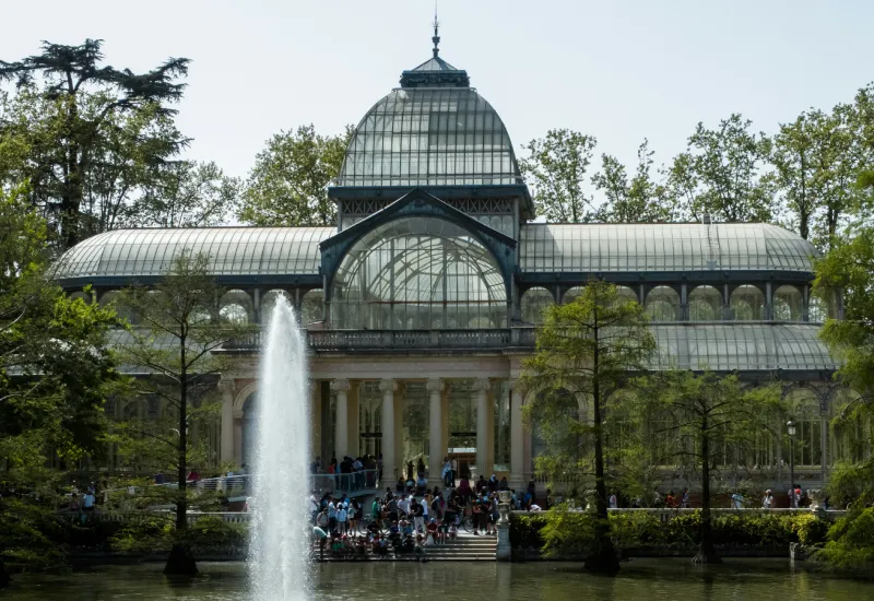 buen retiro park madrid 