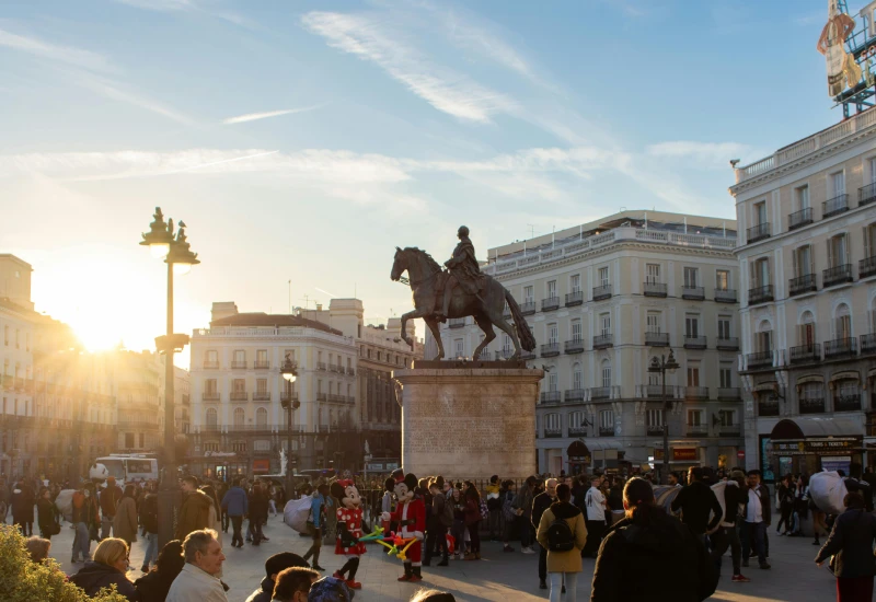 puerta del sol square madrid