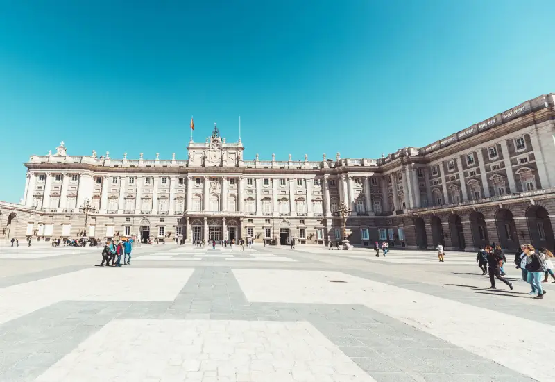 the royal palace of madrid