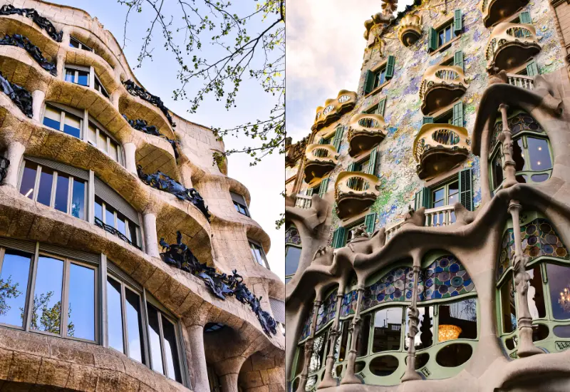 Casa Mila or Casa Batllo