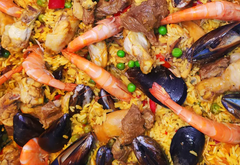 paella spanish food