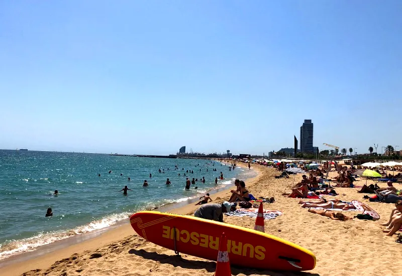 bogatell beach barcelona