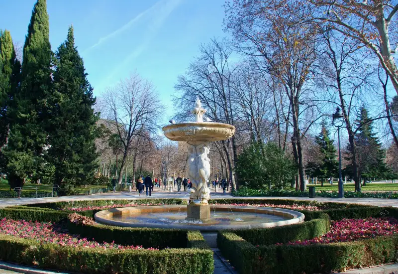 el retiro park spain