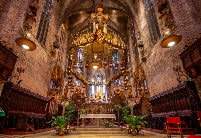 Palma Cathedral Inside