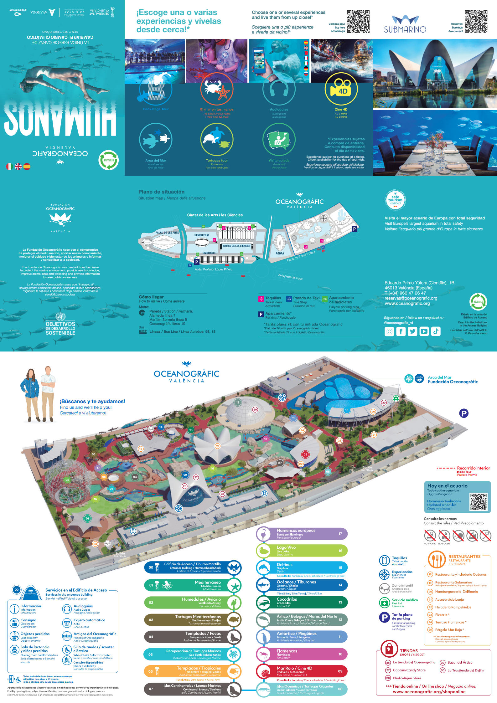 Oceanographic of Valencia Map